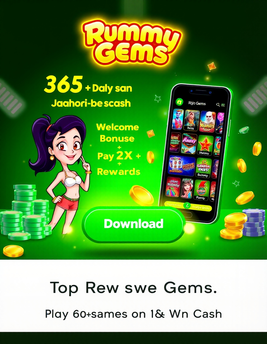 Rummy Gems Banner