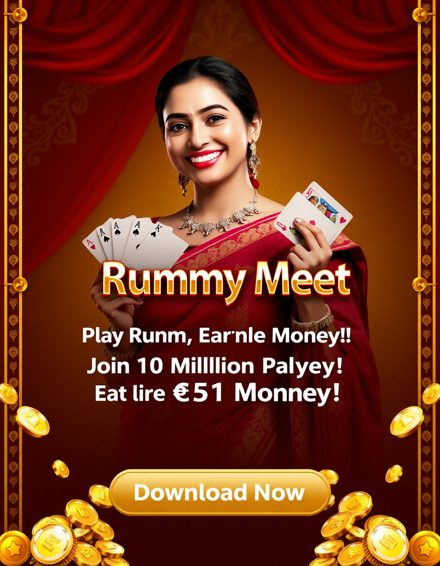 Rummy Meet Banner