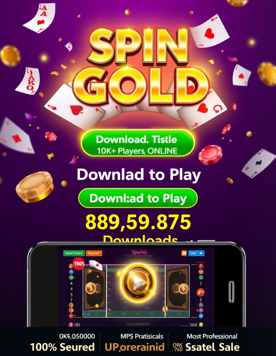 Spin Gold Banner