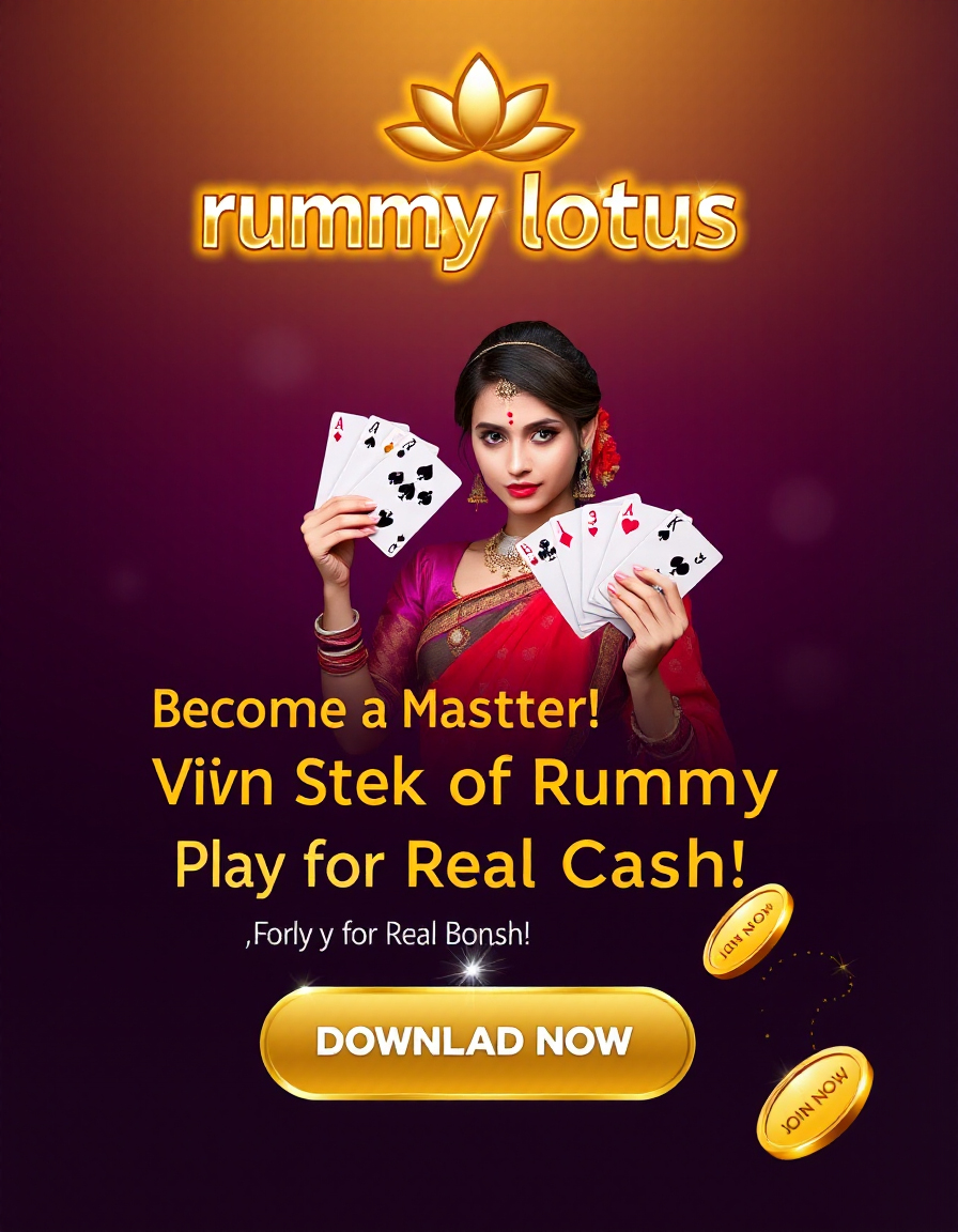 Rummy Lotus Banner