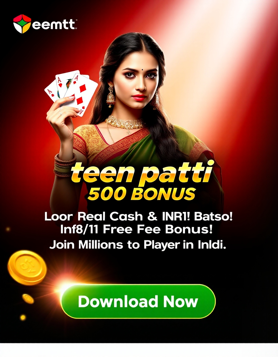 Teen Patti 500 Bonus Banner