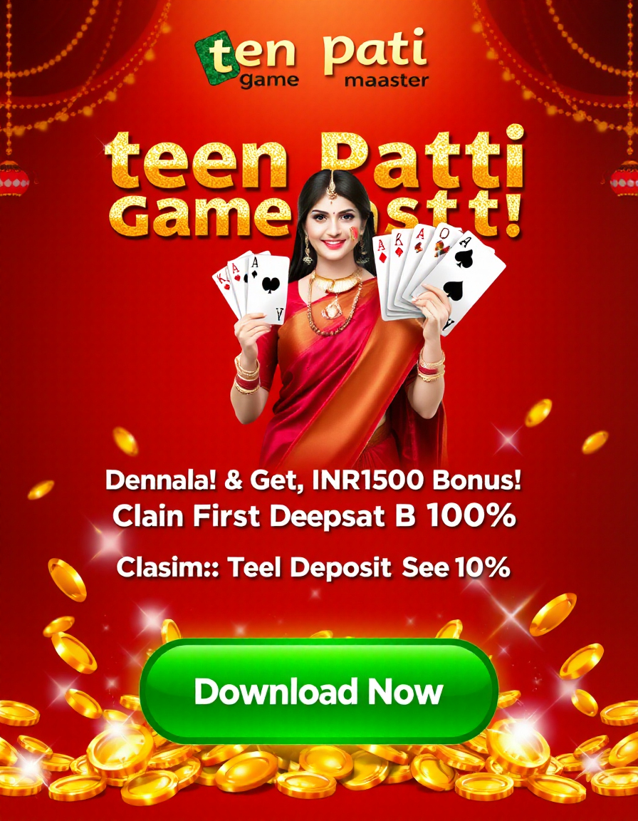 Teen Patti Game Master Banner