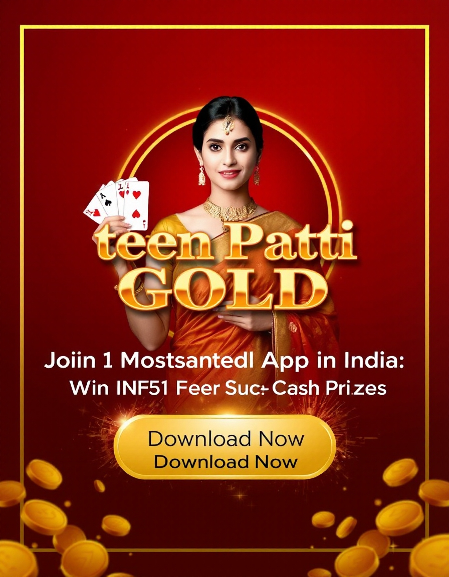 Teen Patti Gold Download Apk Banner