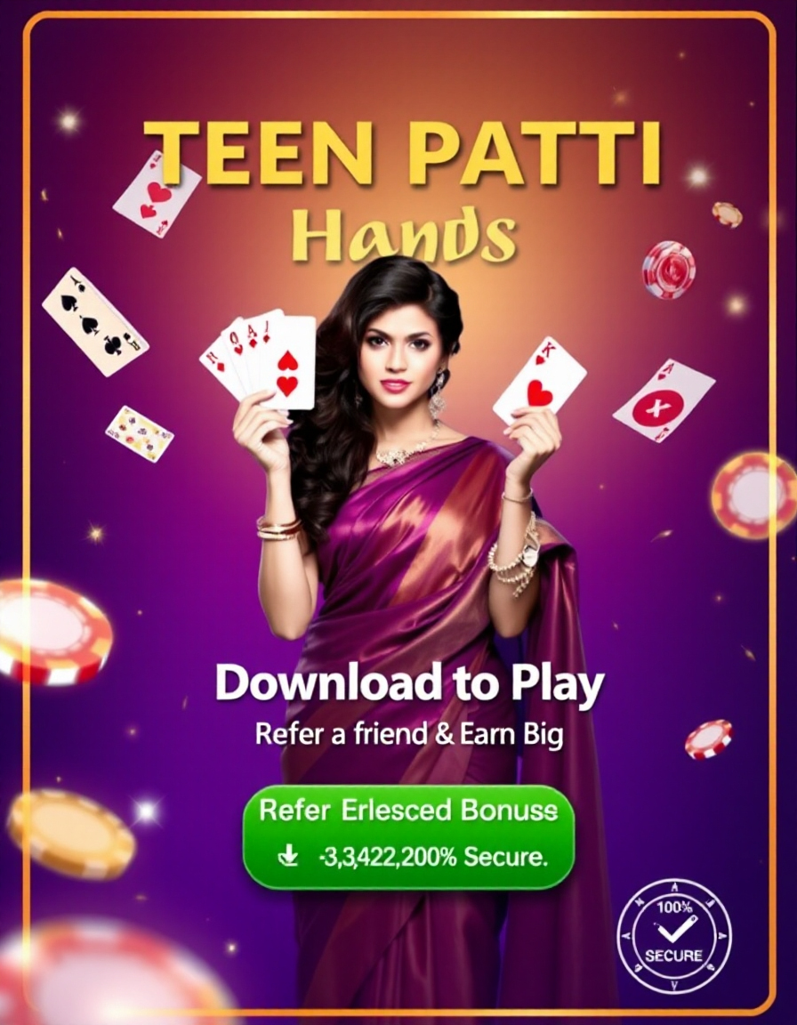 Teen Patti Hands Banner