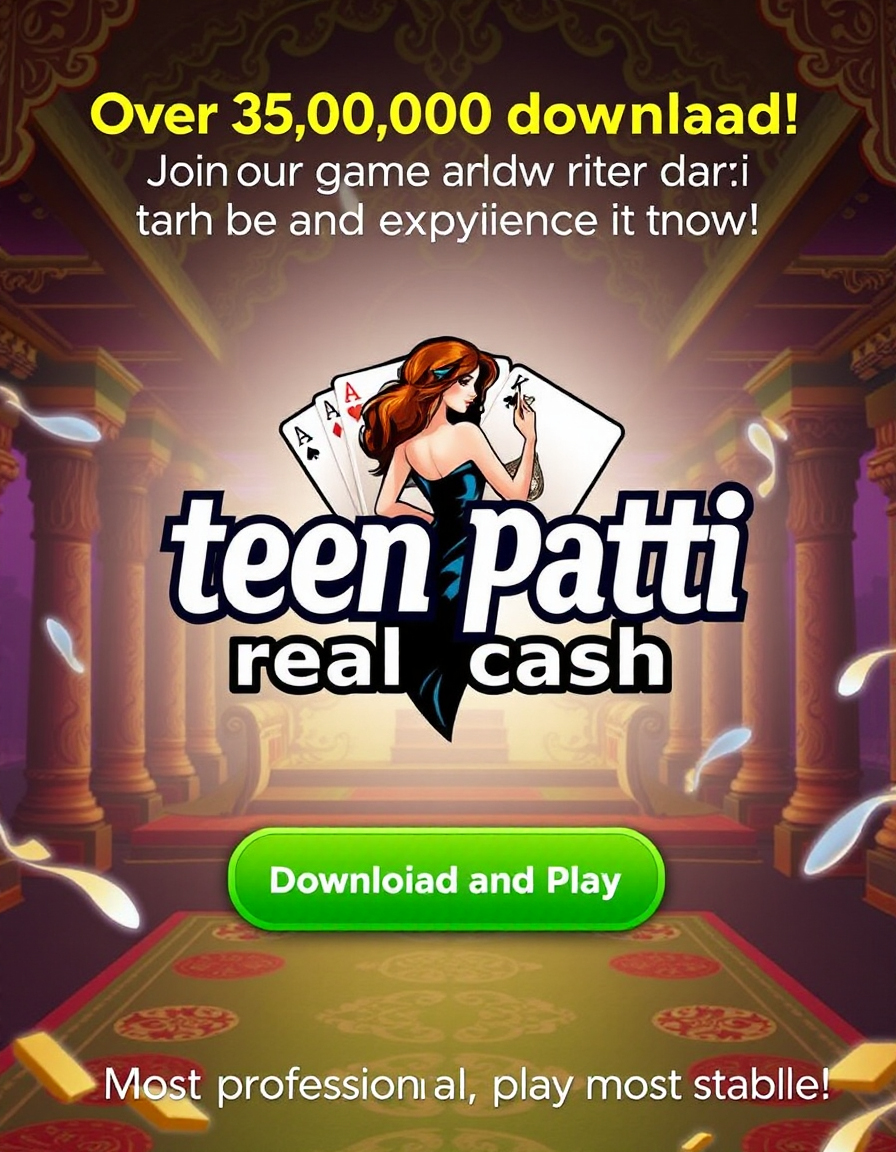 Teen Patti Real Cash Bonus Banner