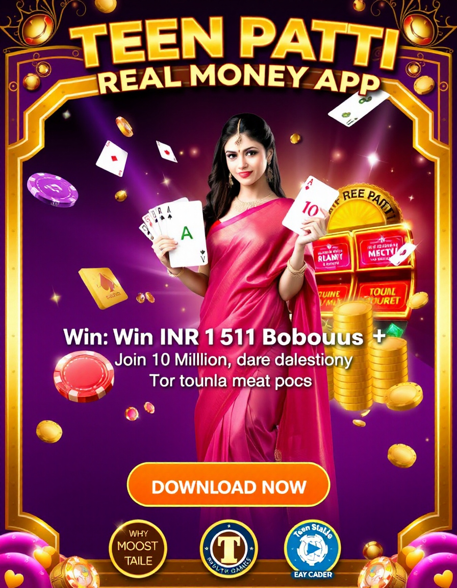 Teen Patti Real Money App Banner