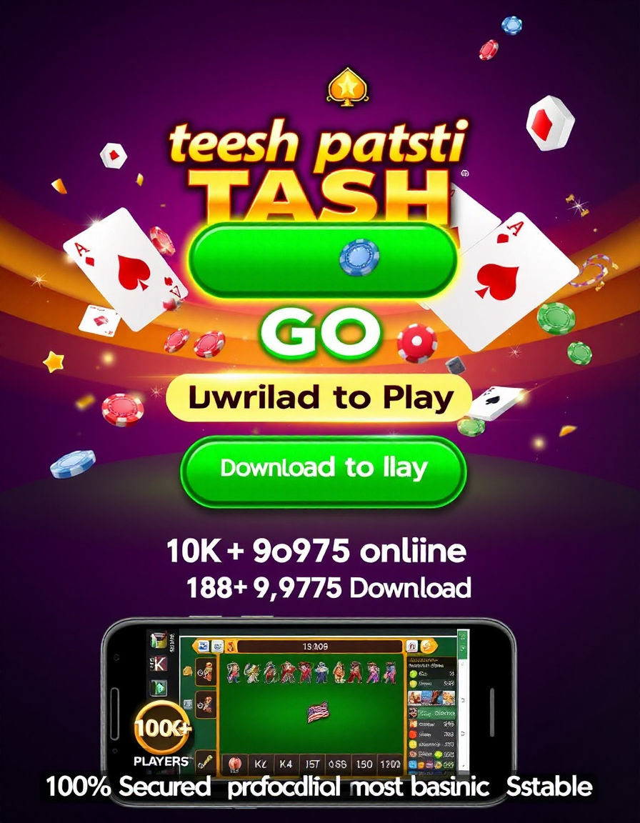 Teen Patti Tash Banner