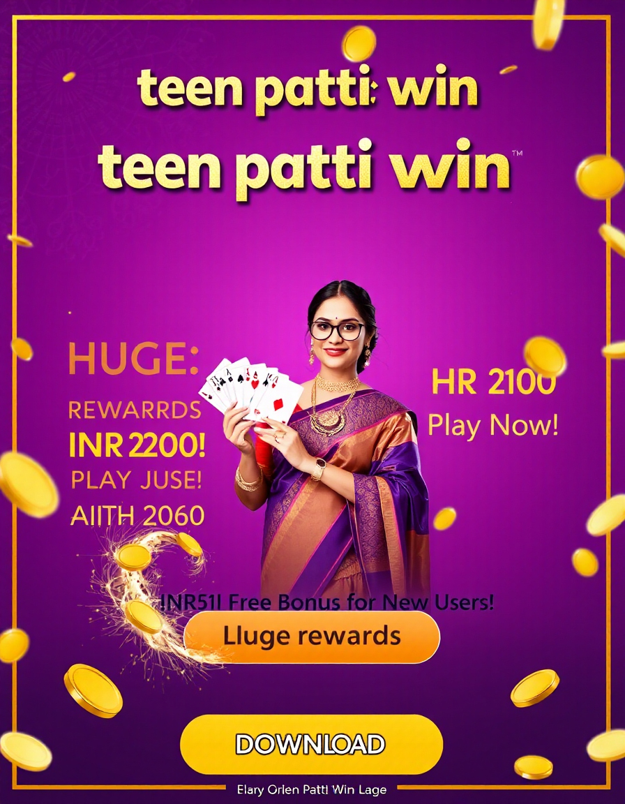 Teen Patti Win Banner