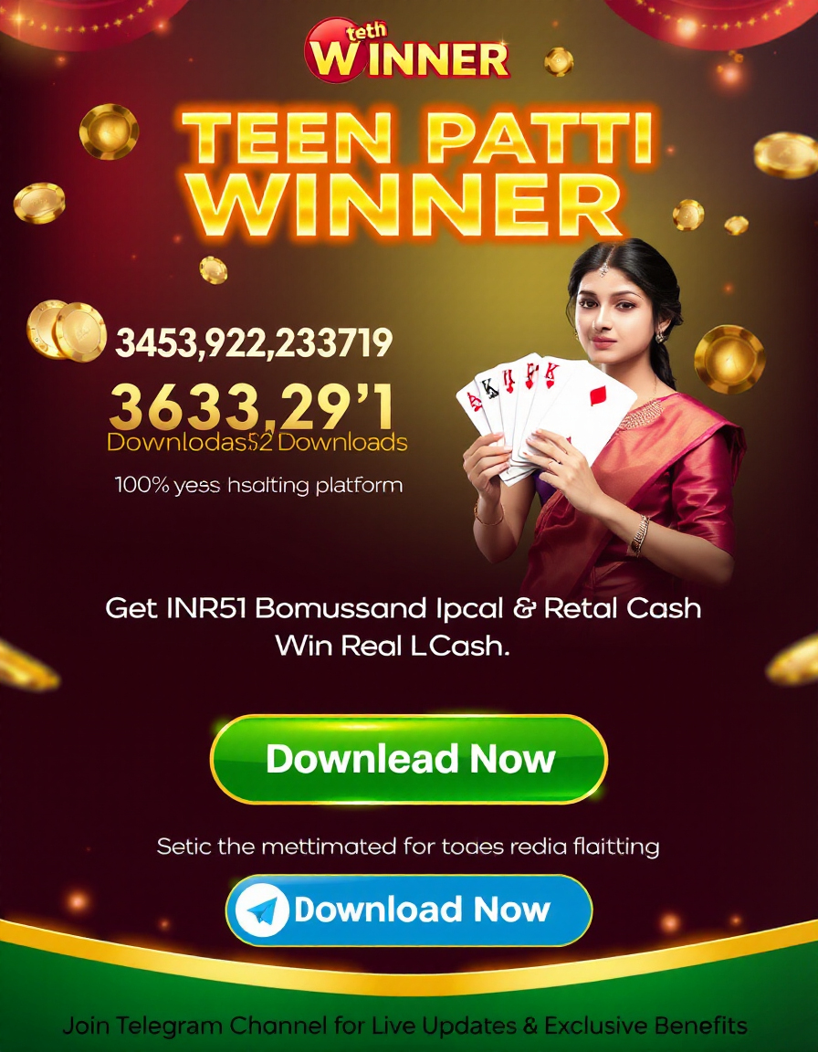 Teen Patti Winner Banner