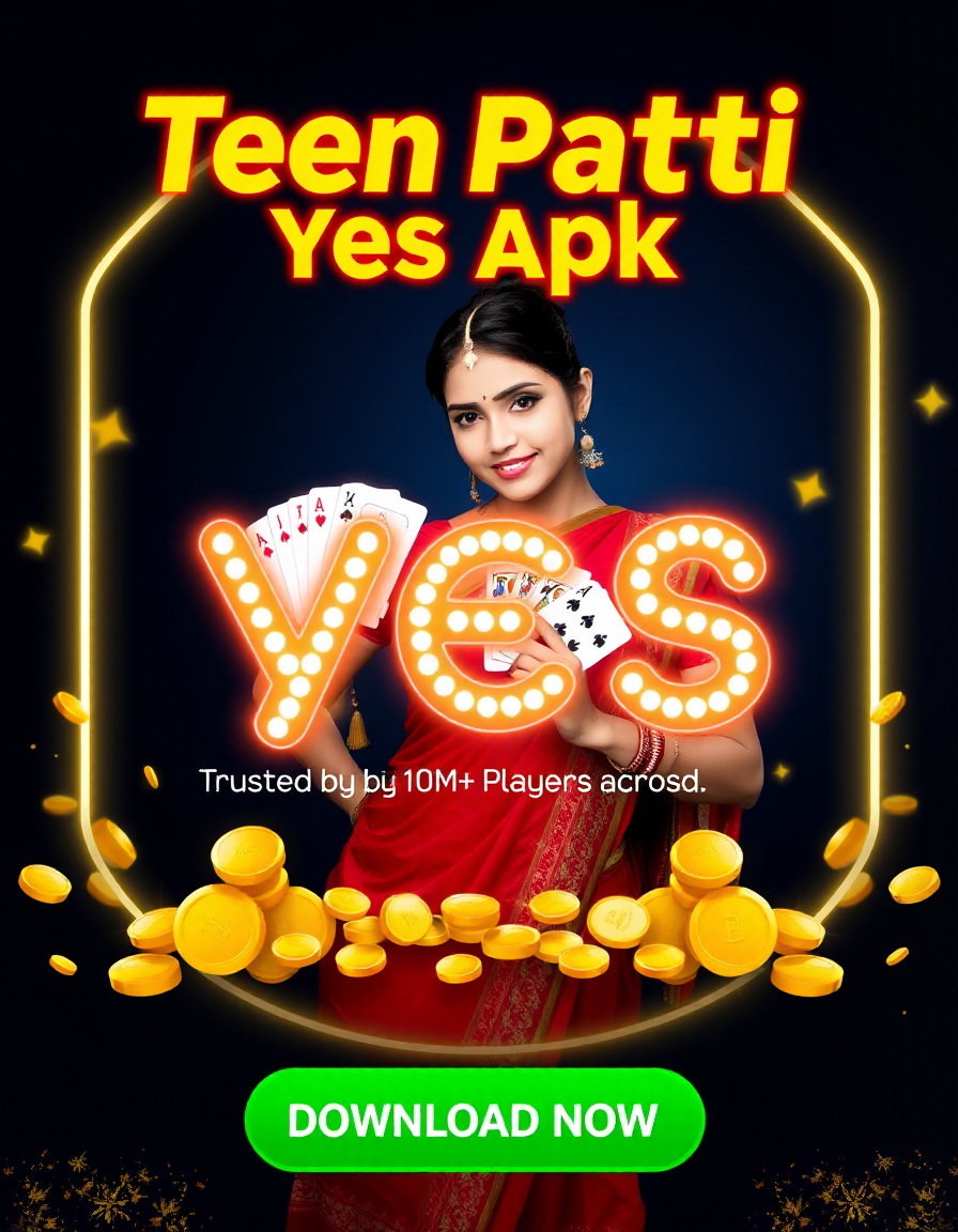 Teen Patti Yes Apk Banner